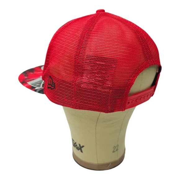 New Era 9Fifty Chicago Bulls Tie Dye Mesh Snapback Cap NBA Embroidered Hat NEW - Picture 13 of 14